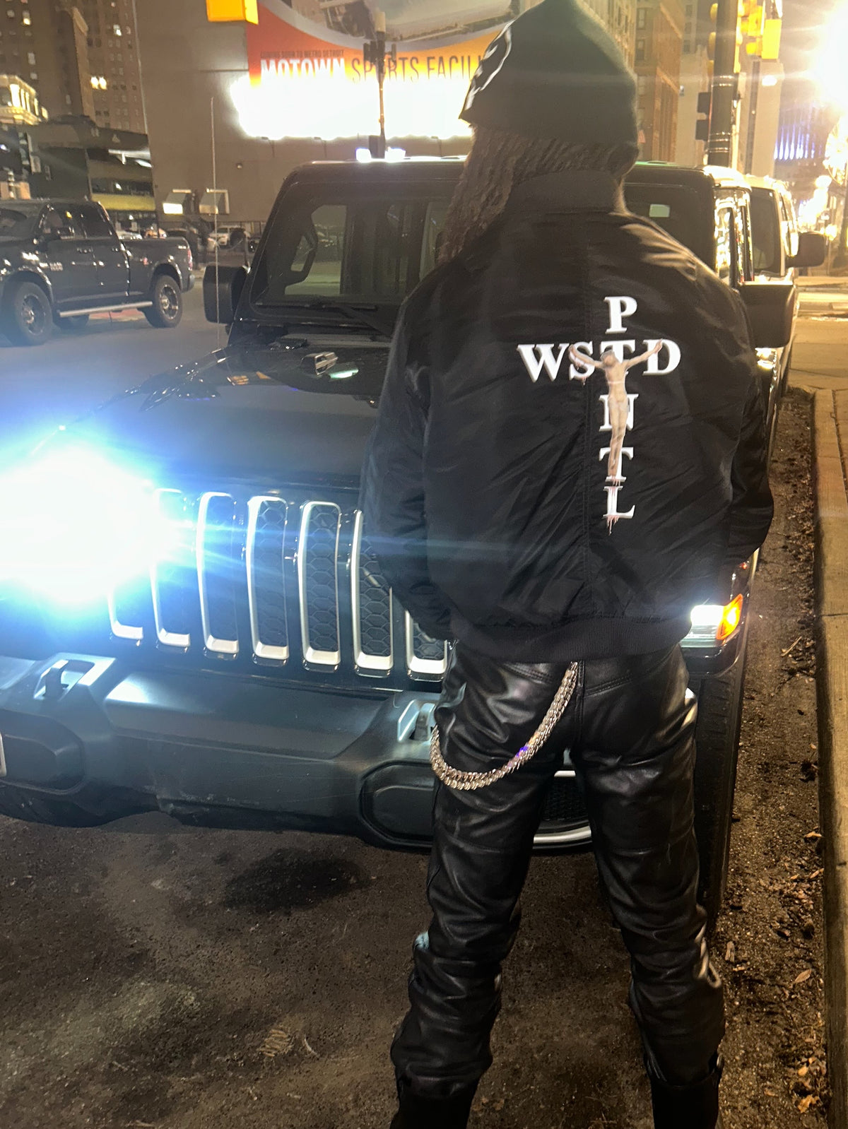 Cross Bomber Jacket