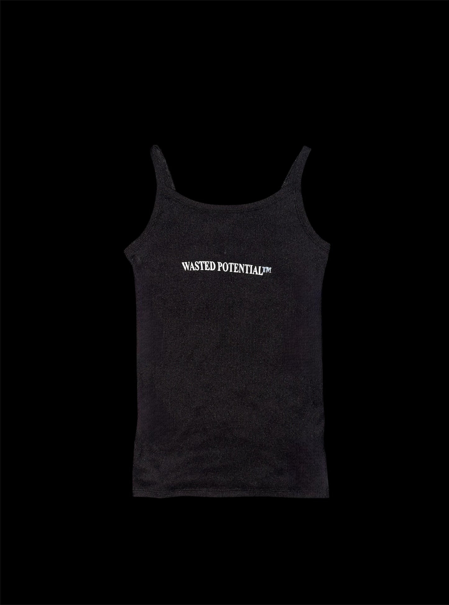 WASTED POTENTIAL Women's Noir Tank