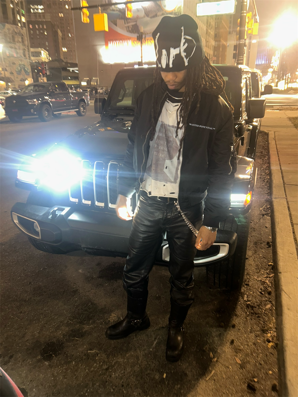 Cross Bomber Jacket