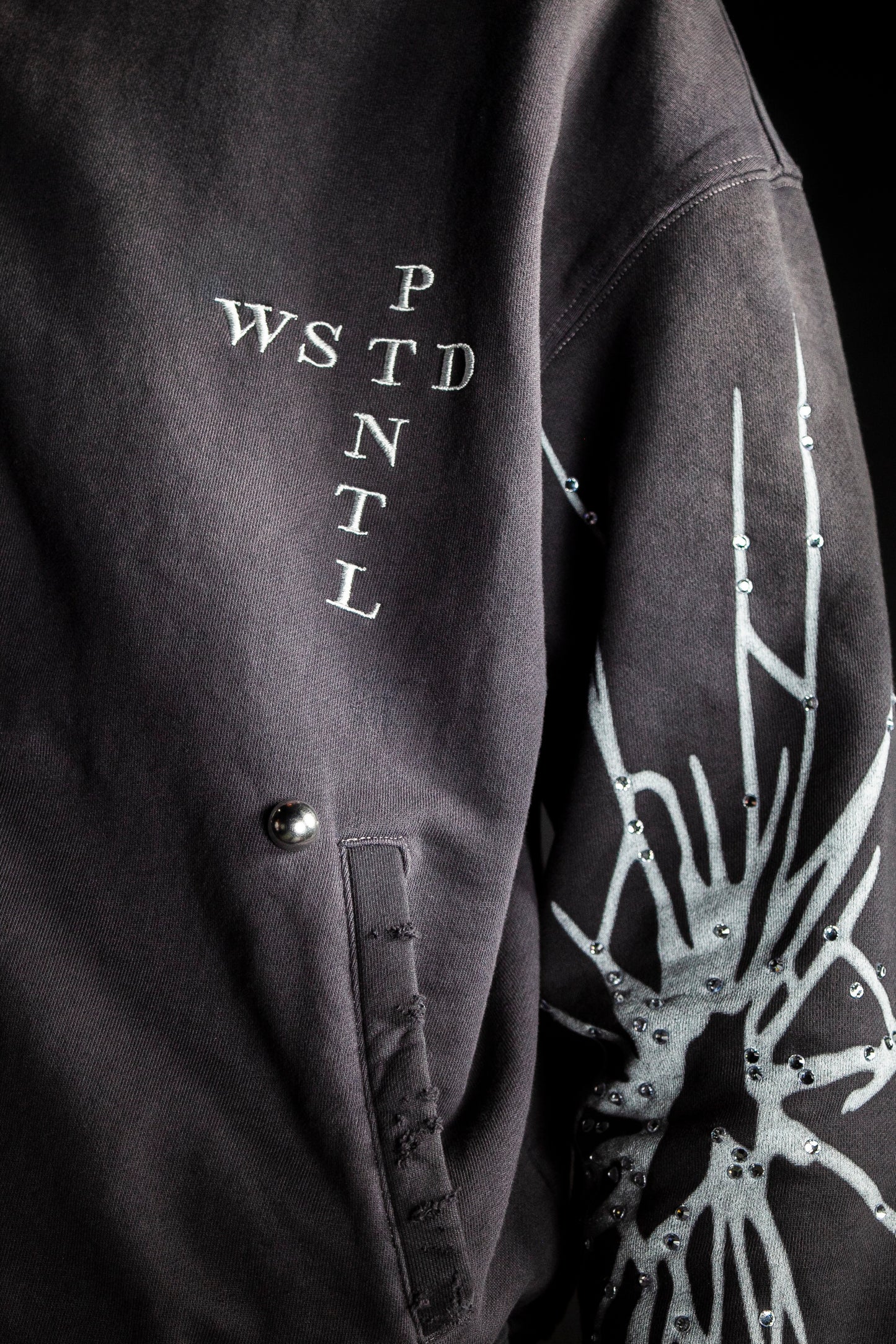 WASTED POTENTIAL Oppressed Zip Up Hoodie